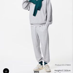 Uniqlo Gray Track Pants